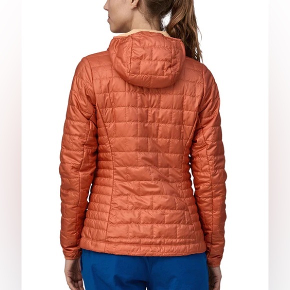 Patagonia Nano Puff Hoody Jacket Women's XL NWT SIENNA CLAY 2024 - Picture 5 of 16